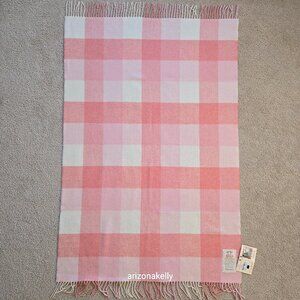 NWT Lambswool Baby Wrap/Scarf/Lap Blanket AVOCA Ireland Herringbone